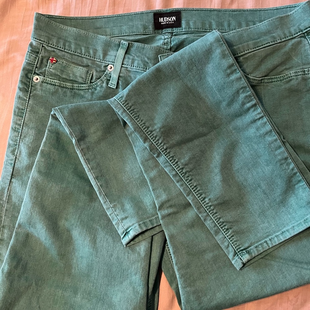 Hudson Green Denim Jeans